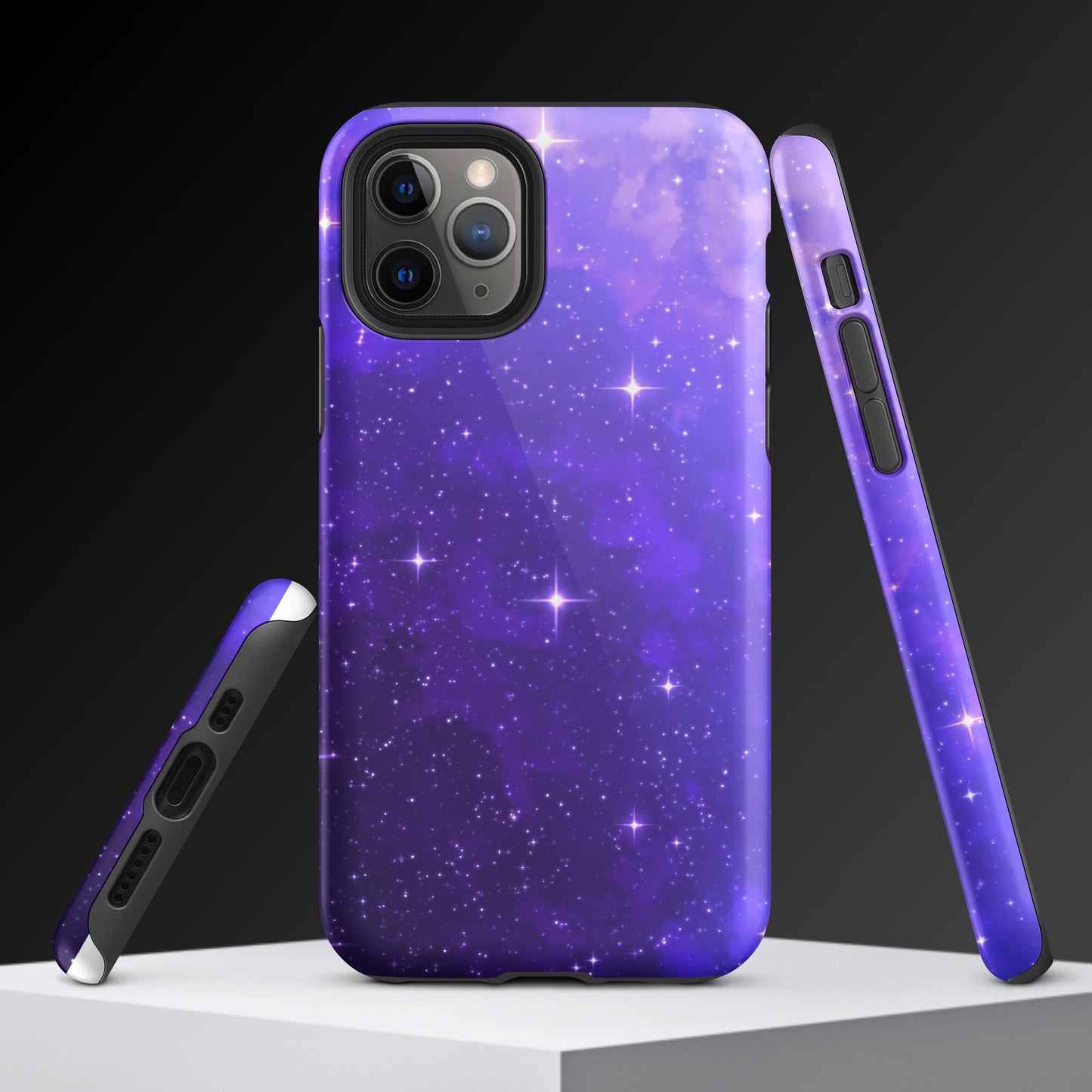 Purple Nebula Tough Case for iPhone®