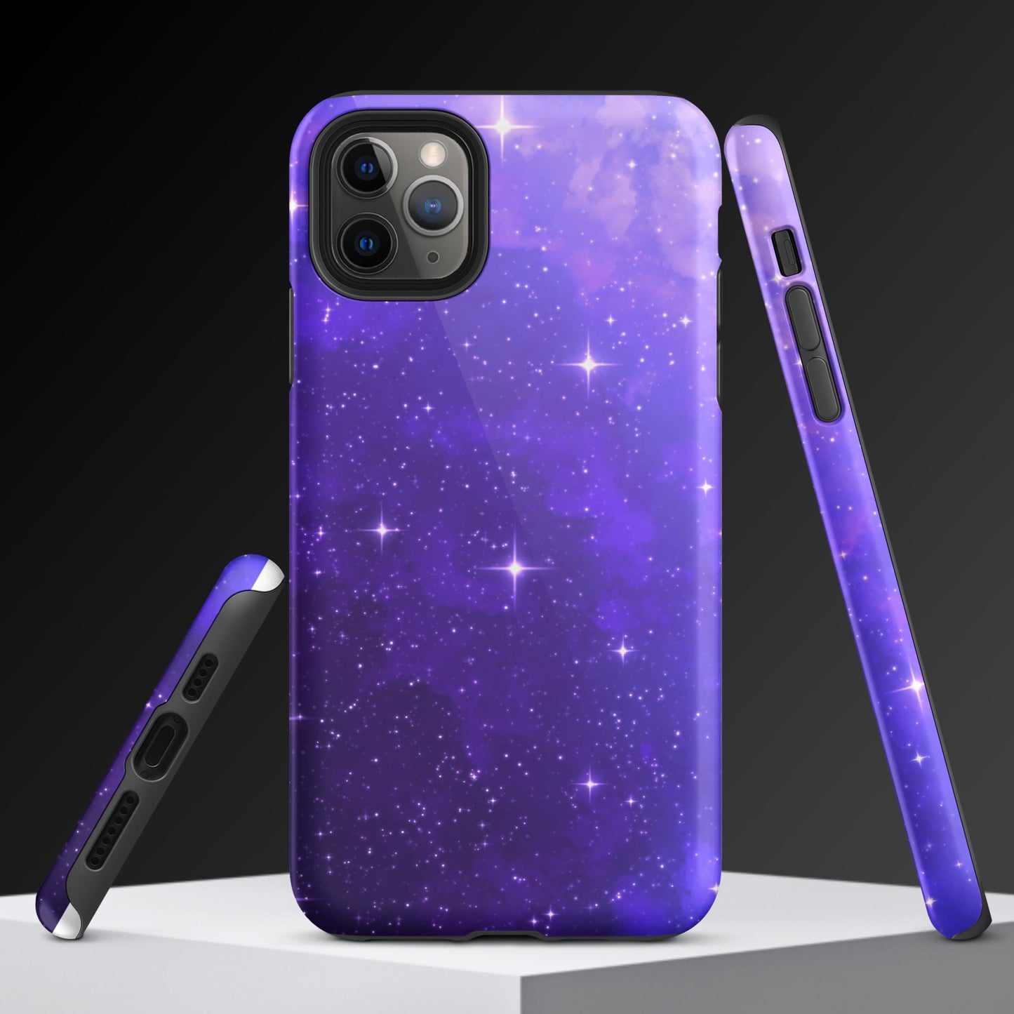 Purple Nebula Tough Case for iPhone®