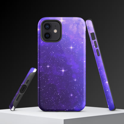 Purple Nebula Tough Case for iPhone®