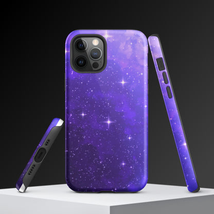 Purple Nebula Tough Case for iPhone®