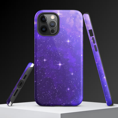 Purple Nebula Tough Case for iPhone®