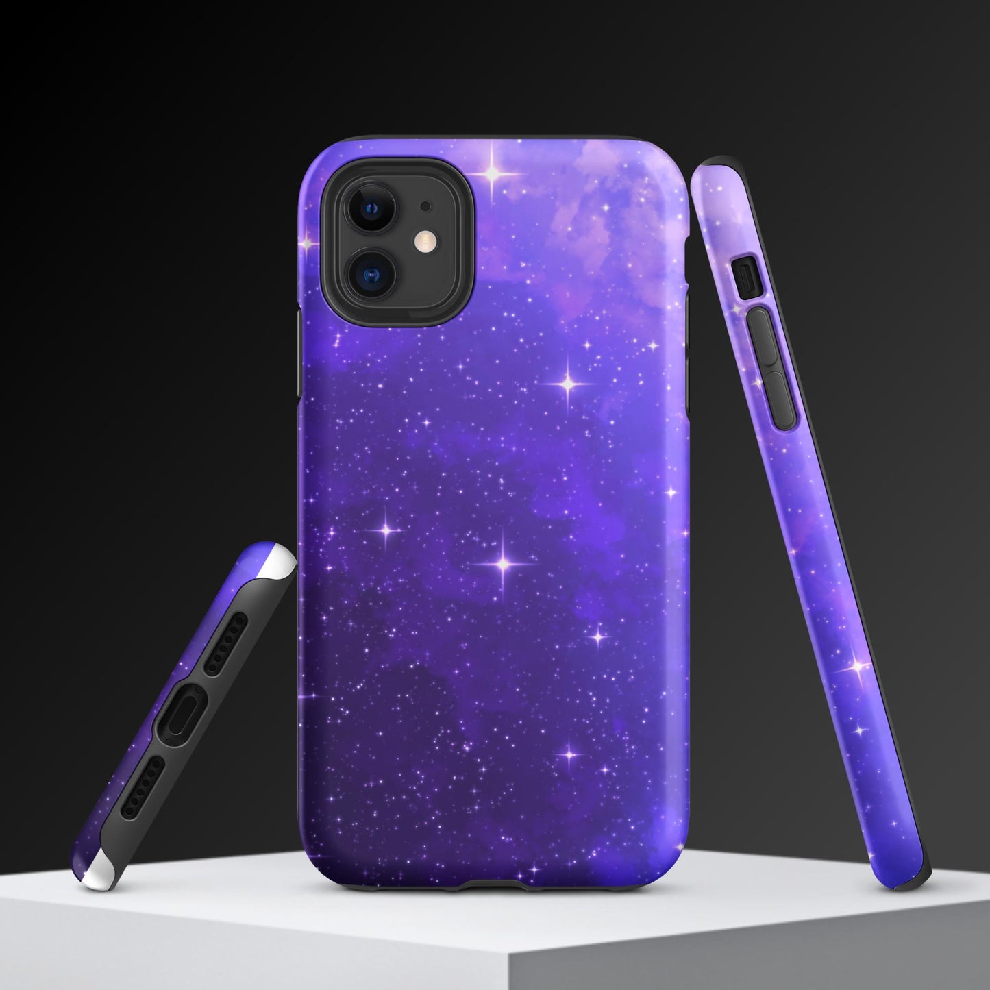 Purple Nebula Tough Case for iPhone®