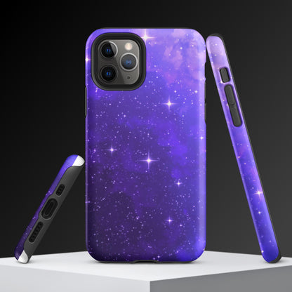 Purple Nebula Tough Case for iPhone®