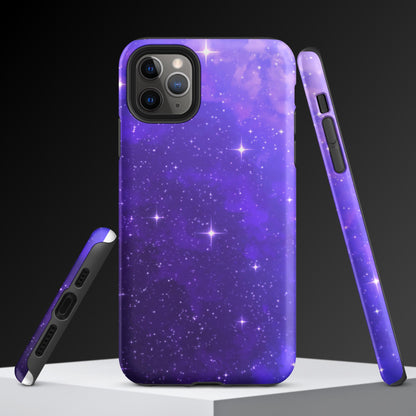 Purple Nebula Tough Case for iPhone®