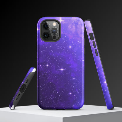 Purple Nebula Tough Case for iPhone®