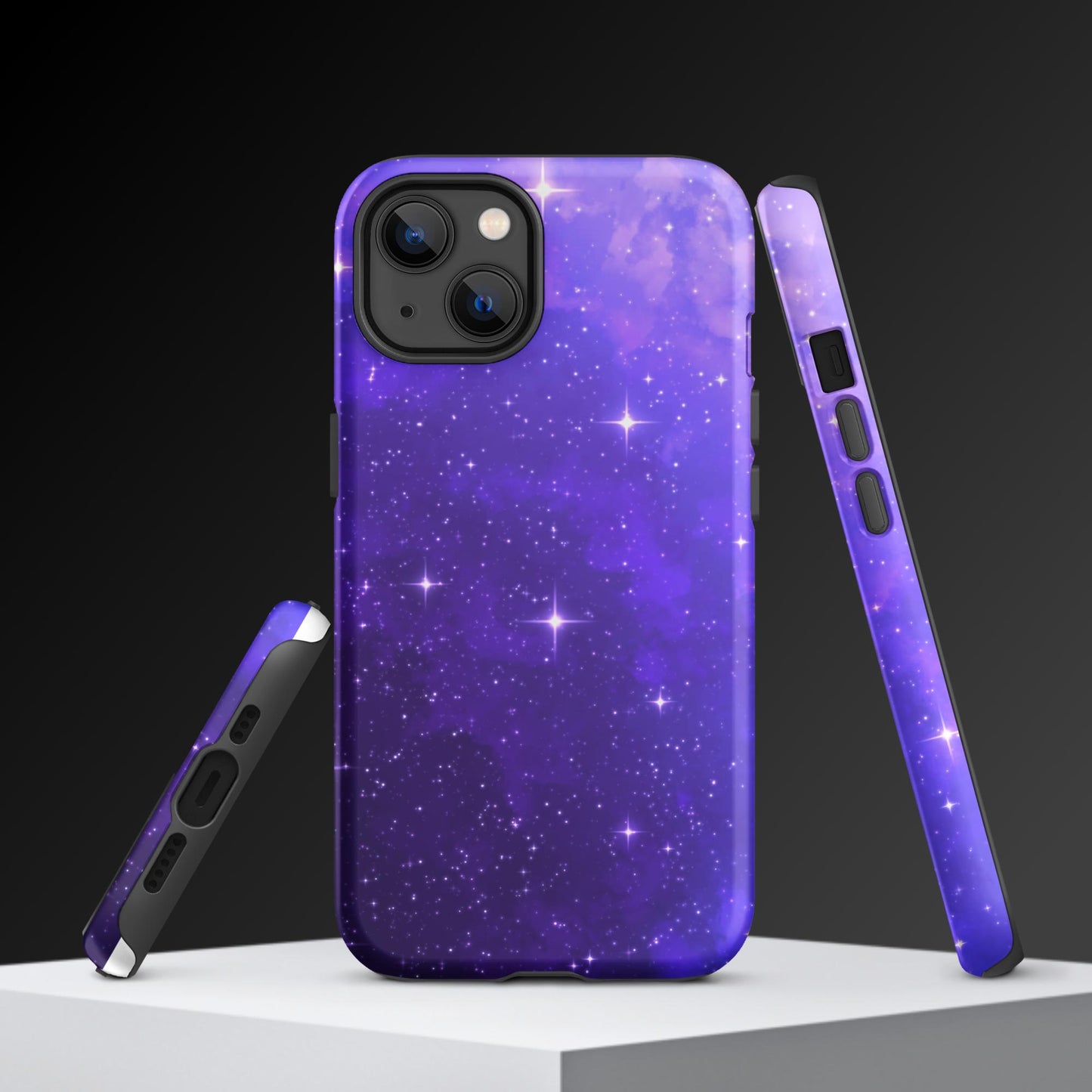 Purple Nebula Tough Case for iPhone®