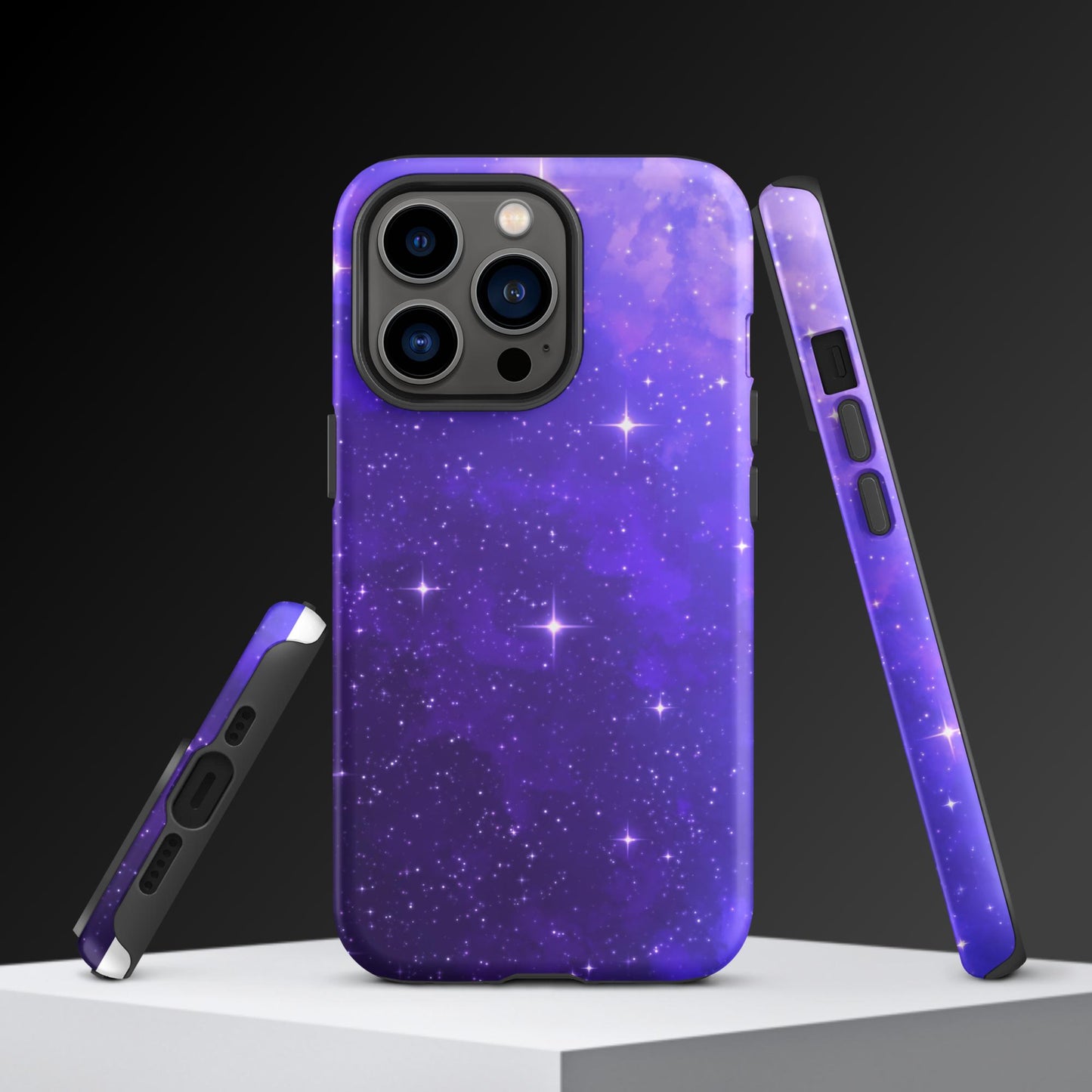 Purple Nebula Tough Case for iPhone®