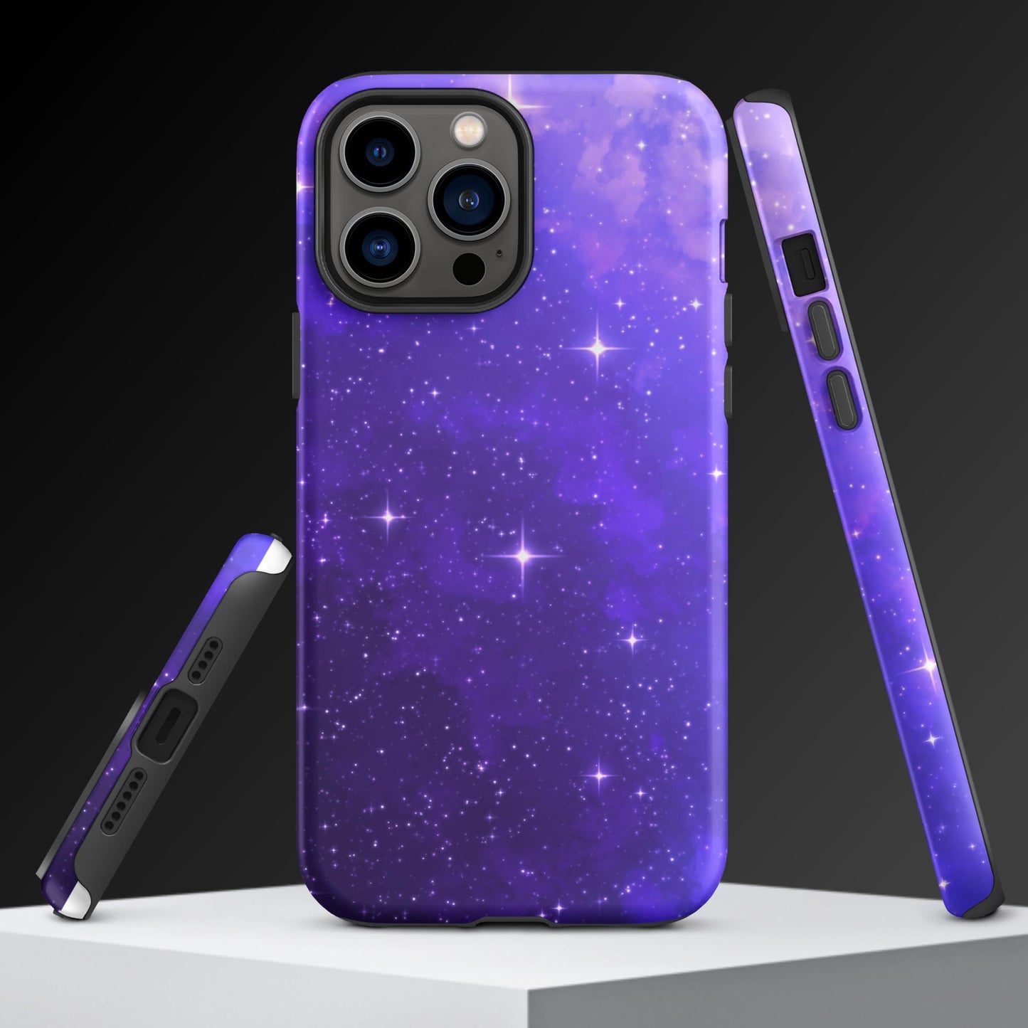 Purple Nebula Tough Case for iPhone®