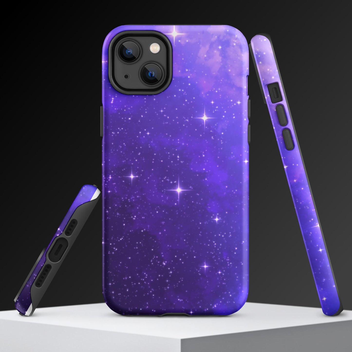 Purple Nebula Tough Case for iPhone®