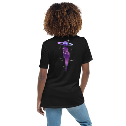 Space Woman design, women's Relaxed T-Shirt