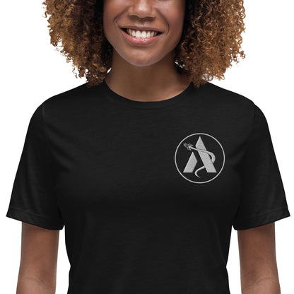 Space Woman design, women's Relaxed T-Shirt